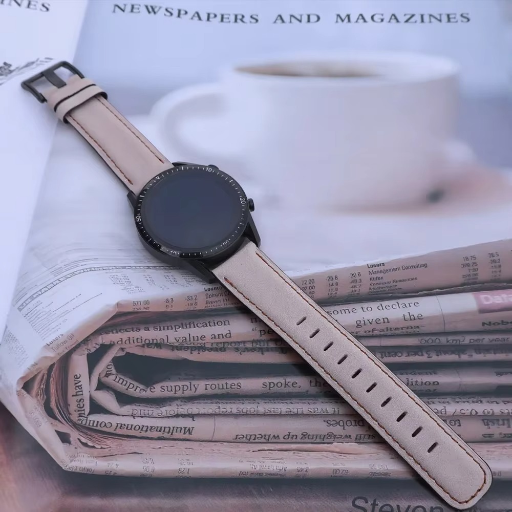 Smartwatch Vintage Watches For Women - สายหนังวินเทจขนาด 20 มม. และ 22 มม.
