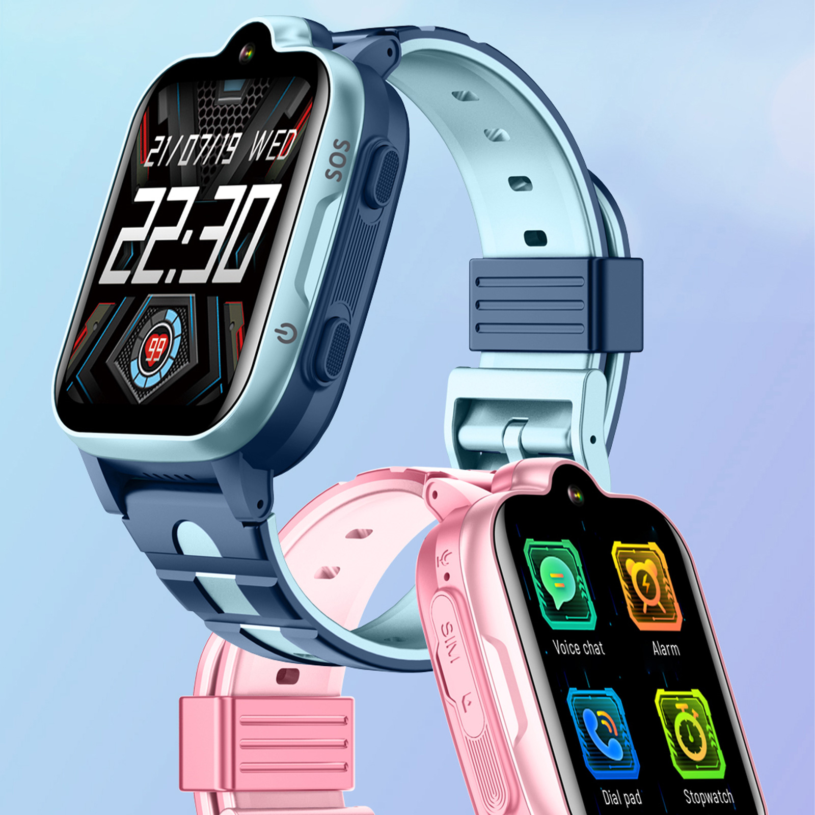 นาฬิกาอัจฉริยะสำหรับเด็ก 4G รอ - Smartwatch Digital Watches For Kid Girl บทวิจารณ์และราคา