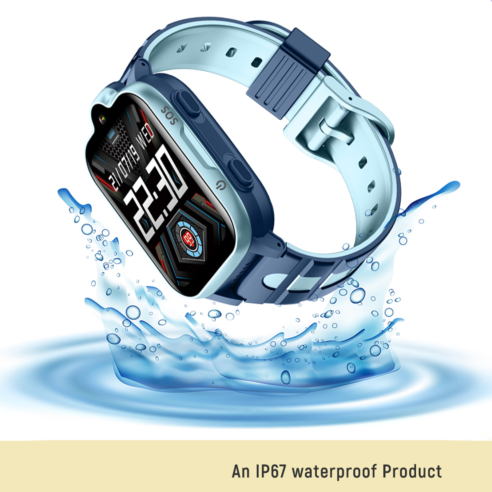 นาฬิกาอัจฉริยะสำหรับเด็ก 4G รอ - Smartwatch Digital Watches For Kid Girl บทวิจารณ์และราคา