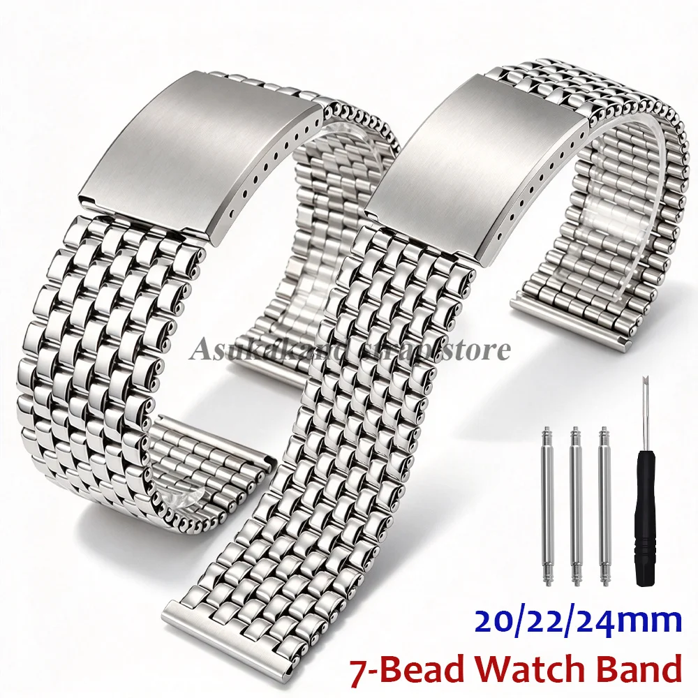 สายนาฬิกาสแตนเลส ขนาด 20 มม. 2 - Watches Rolex Smartwatch บทวิจารณ์และราคา