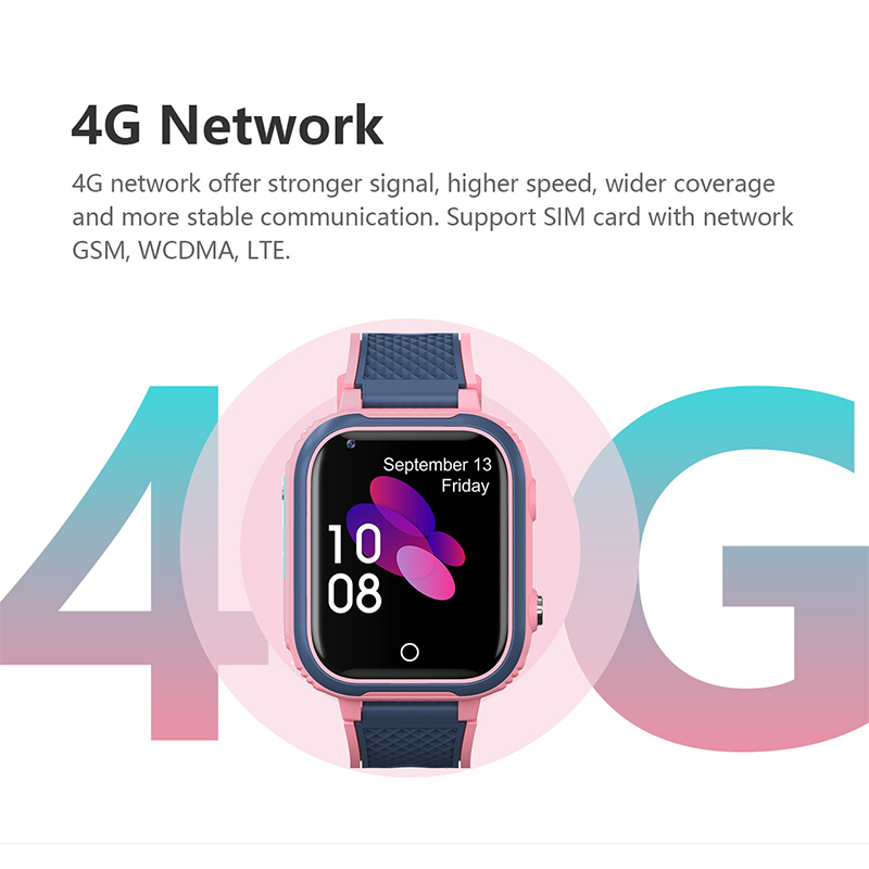 4G สมาร์ทวอทช์สำหรับเด็กวิดีโอ - Smartwatch Watches For Kids With Gps บทวิจารณ์และราคา