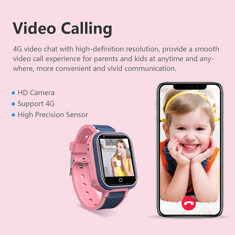 4G สมาร์ทวอทช์สำหรับเด็กวิดีโอ - Smartwatch Watches For Kids With Gps บทวิจารณ์และราคา
