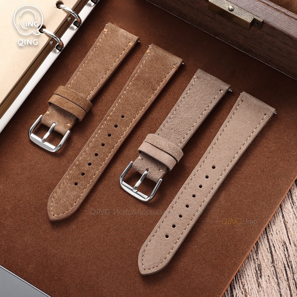 สายนาฬิกาหนังแบบปลดเร็วขนาด 20 - Smartwatch Vintage Watches For Women บทวิจารณ์และราคา