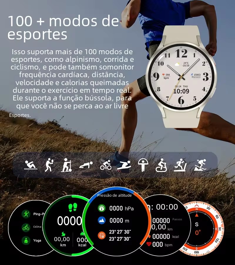 นาฬิกาอัจฉริยะรุ่นใหม่ 6 GPS ต - Smartwatch Watches For Women With Gps บทวิจารณ์และราคา