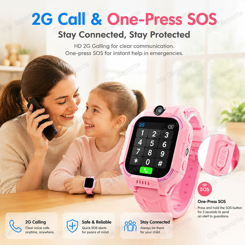 นาฬิกาอัจฉริยะสำหรับเด็ก 5G รุ - Smartwatch Watches Price บทวิจารณ์และราคา