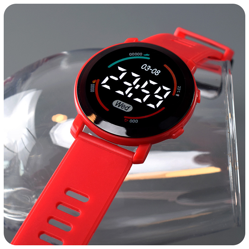 นาฬิกา LED แฟชั่นกีฬา นาฬิกาดิ - Smartwatch Digital Watches For Kid Girl บทวิจารณ์และราคา