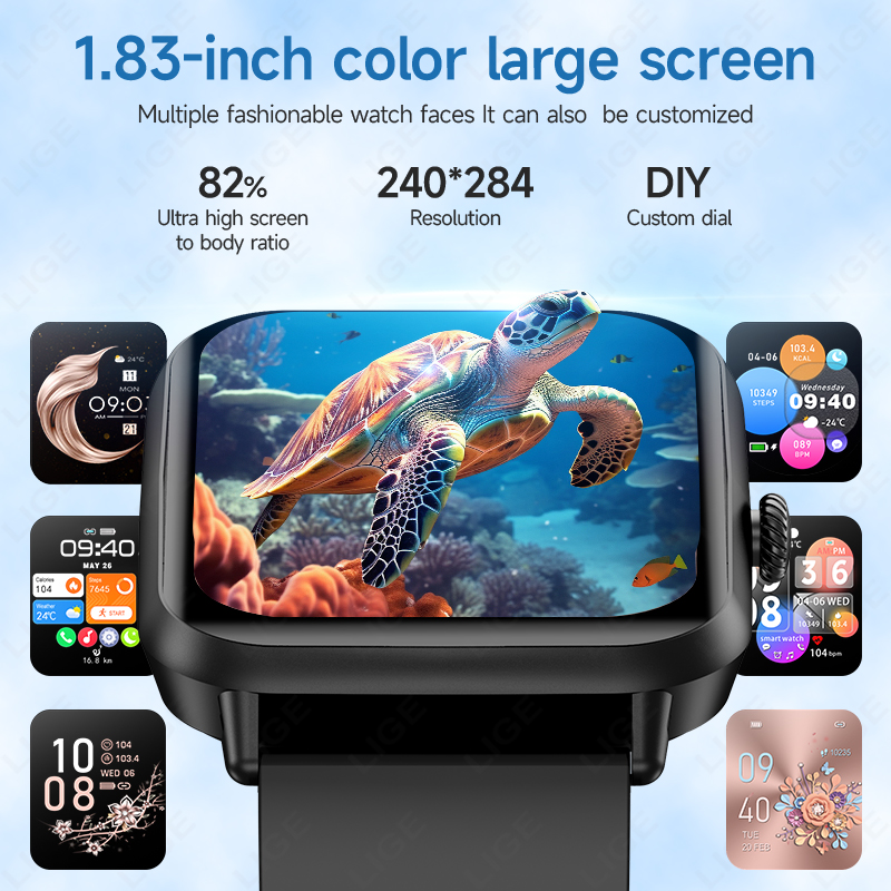 LIGE สมาร์ทวอทช์สำหรับผู้หญิงแ - Watches Ladies Smartwatch บทวิจารณ์และราคา